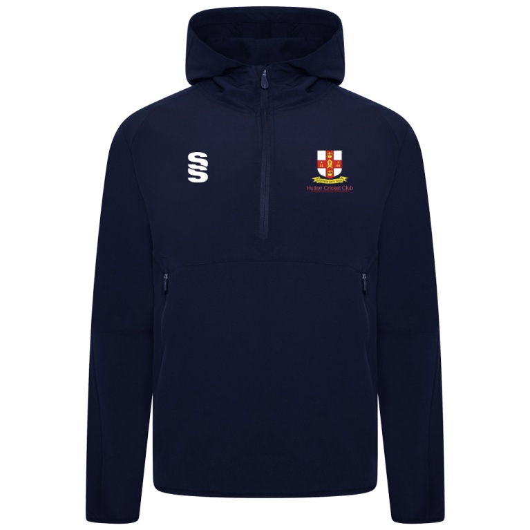 HUTTON CC Dual Elite 1/4 Zip Hoody / Rain Jacket : Navy