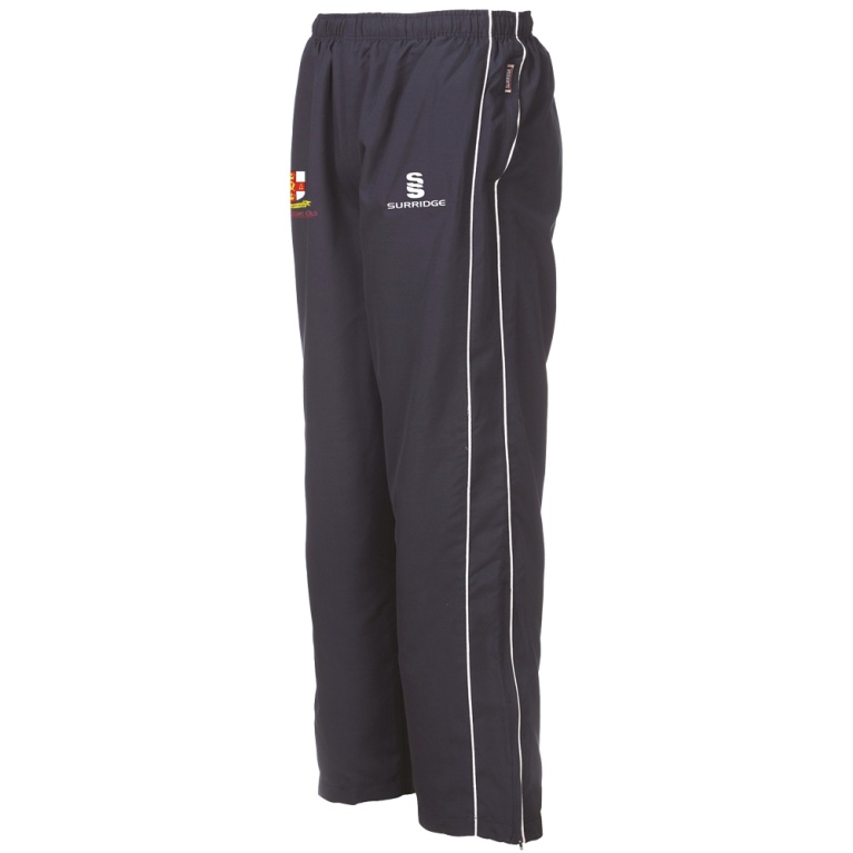 HUTTON CC Classic Tracksuit Pant 3/4 Zip Length Navy Mens