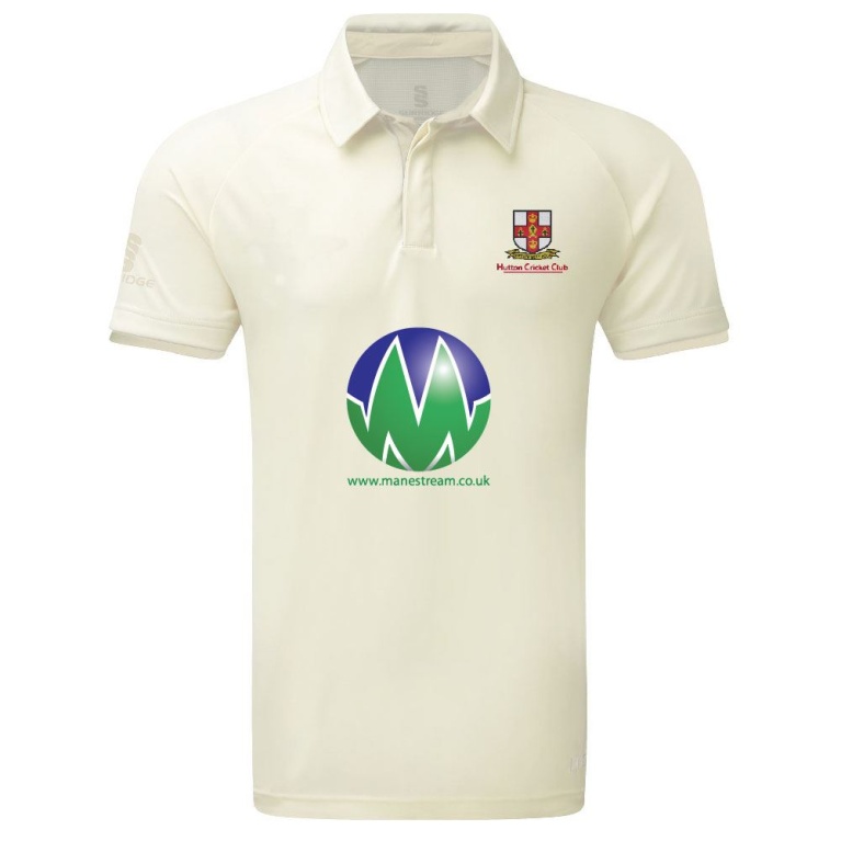 Hutton CC - Ergo Short Sleeved Cricket Shirt