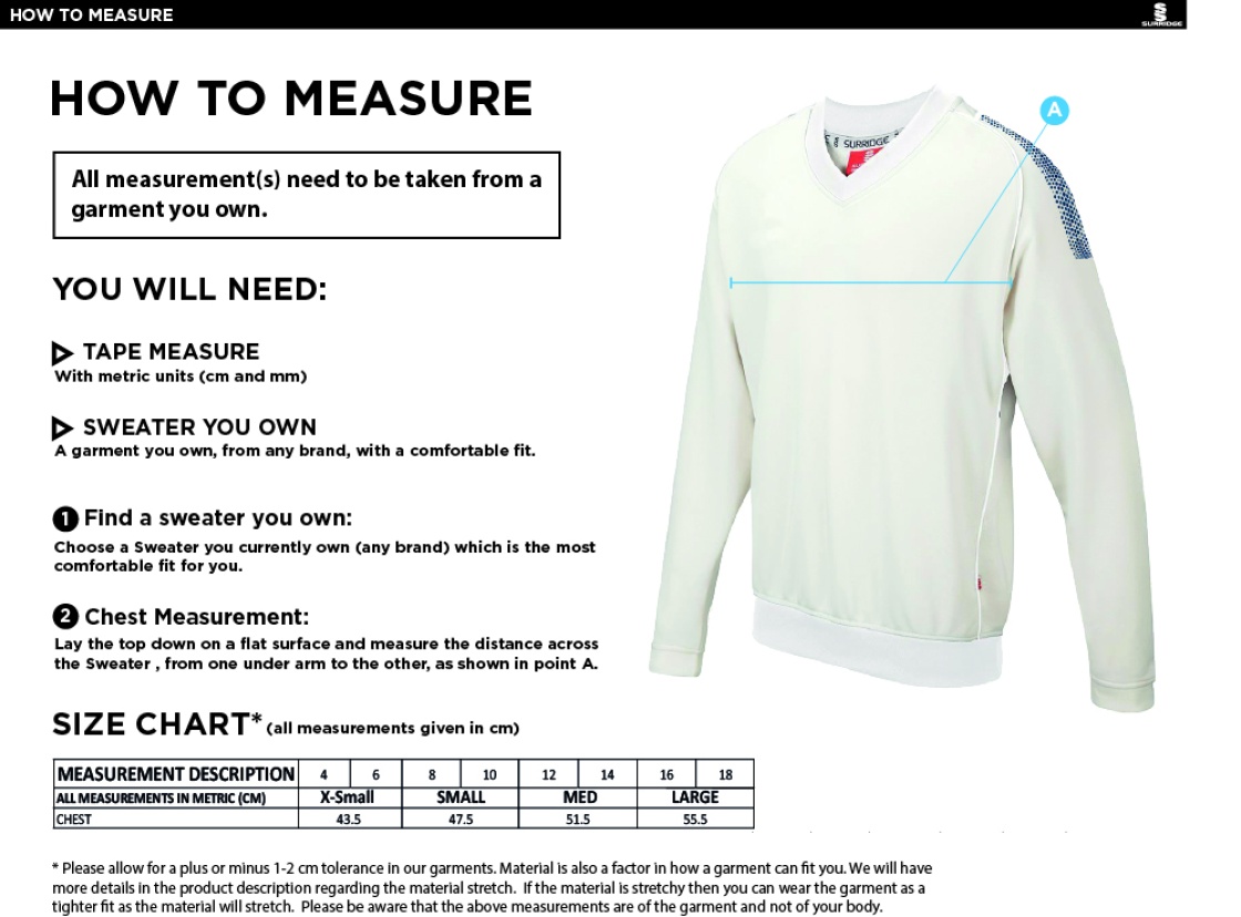 HUTTON CC BLAST LONG SLEEVE WOMEN'S SWEATER - Ivory - Size Guide