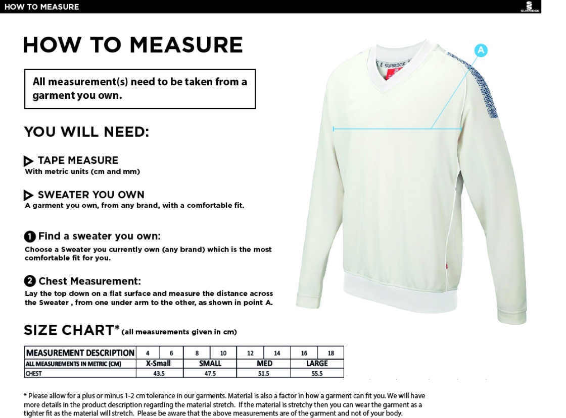 HUTTON CC BLAST LONG SLEEVE WOMEN'S SWEATER - Ivory - Size Guide